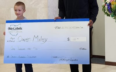 $1,000 Scholarship Winner St. Mary