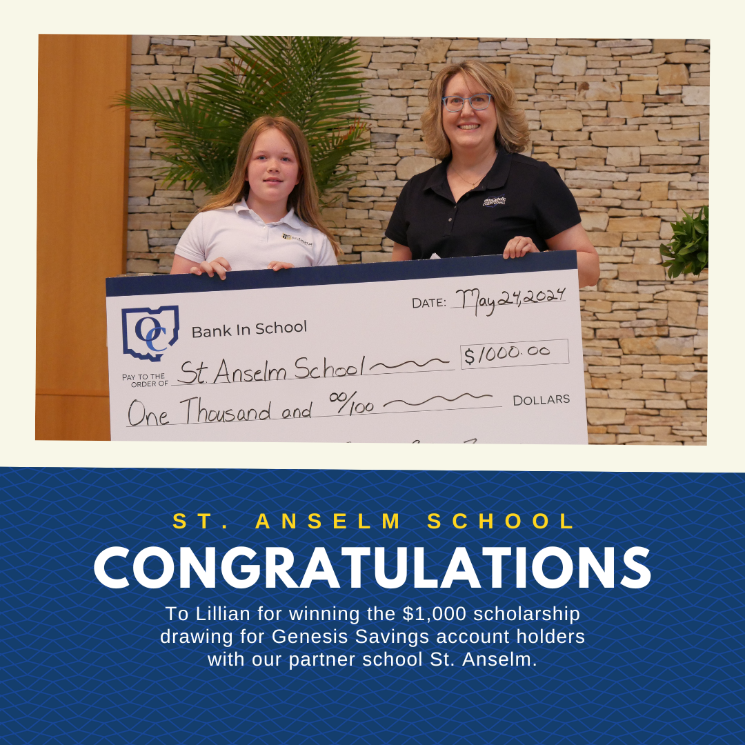 St. Anselm scholarship winner 2024