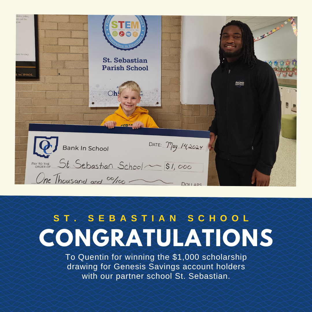 St. Sebastian scholarship winner 2024