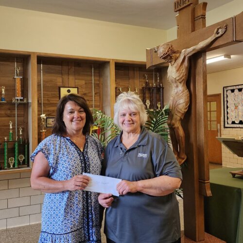 Donation to St. Benedict School 2024