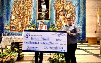 Celebrating Smart Saving: Bank-In-School Scholarship Award Presented to St. Sebastian Parish School Student
