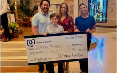 St. Albert the Great Parish Student Earns Bank-In-School Scholarship Recognition